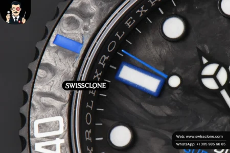 Rolex Submariner 40mm DIW Forged Carbon Blue Element Nylon VS3135 High Resolution View