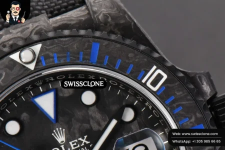Rolex Submariner 40mm DIW Forged Carbon Blue Element Nylon VS3135 High Resolution View