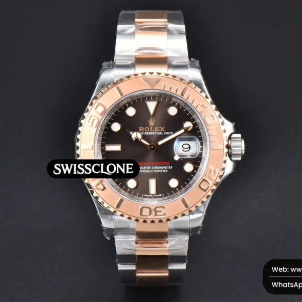 Rolex Yacht 116621 RG/SS 40mm Brown Dial RG/SS VS3135 High Resolution View