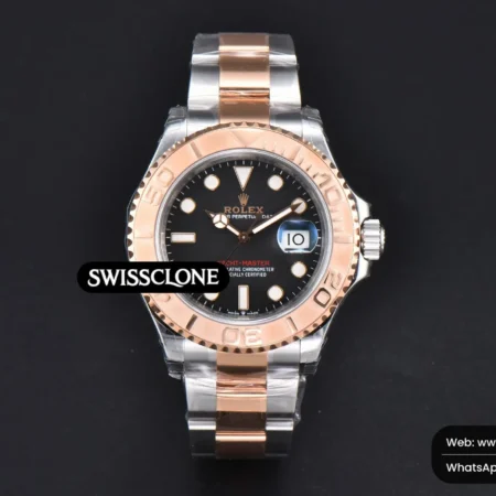 Rolex Yacht 126621 40mm RG/SS Black Dial RG/SS VS3235 High Resolution View