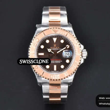 Rolex Yacht 126621 40mm RG/SS Brown Dial RG/SS VS3235 High Resolution View