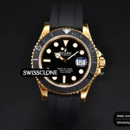 Rolex Yacht 226658 42mm King 3D Black Ceramic Oysterflex VR3235 High Resolution View