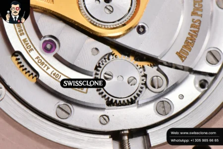 Audemars Piguet Royal Oak 15400 41mm IPF Black Textured Dial Black Leather High Resolution View