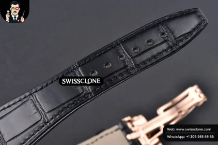Audemars Piguet Royal Oak 15400 41mm IPF Black Textured Dial Black Leather High Resolution View