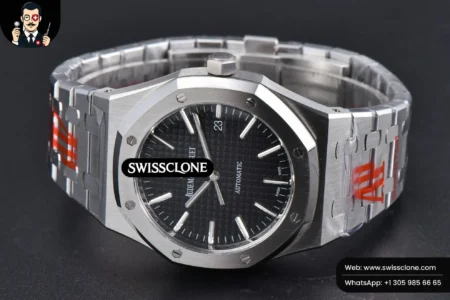 Audemars Piguet Royal Oak 15400 ORF 41mm Black Textured Dial High Resolution View