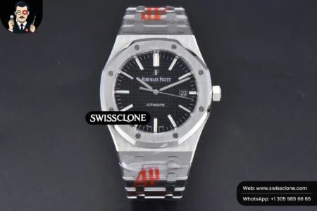 Audemars Piguet Royal Oak 15400 ORF 41mm Black Textured Dial High Resolution View