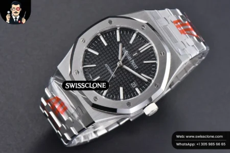 Audemars Piguet Royal Oak 15400 ORF 41mm Black Textured Dial High Resolution View