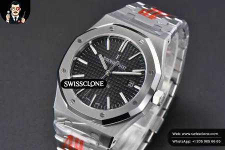 Audemars Piguet Royal Oak 15400 ORF 41mm Black Textured Dial High Resolution View