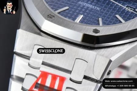 Audemars Piguet Royal Oak 15400 ORF 41mm Blue Textured Dial High Resolution View