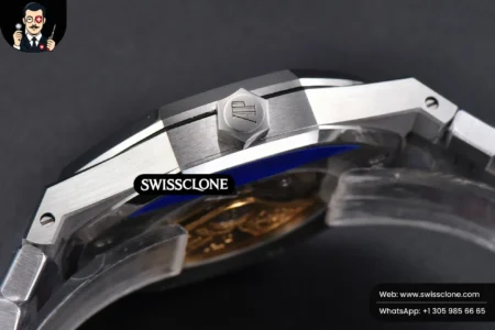Audemars Piguet Royal Oak 15400 ORF 41mm Blue Textured Dial High Resolution View