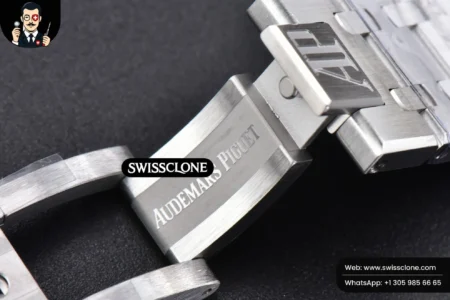 Audemars Piguet Royal Oak 15400 ORF 41mm Blue Textured Dial High Resolution View