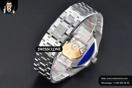 Audemars Piguet Royal Oak 15400 ORF 41mm Blue Textured Dial High Resolution View