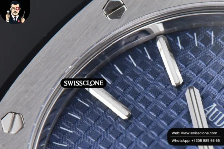 Audemars Piguet Royal Oak 15400 ORF 41mm Blue Textured Dial High Resolution View