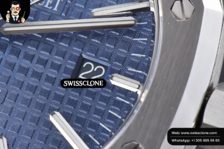 Audemars Piguet Royal Oak 15400 ORF 41mm Blue Textured Dial High Resolution View