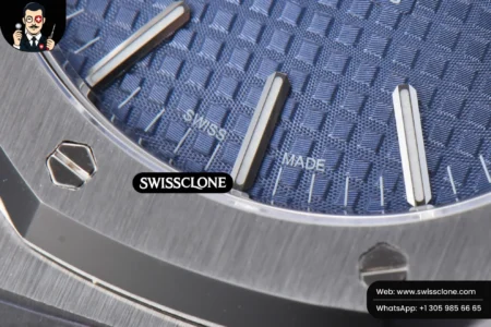Audemars Piguet Royal Oak 15400 ORF 41mm Blue Textured Dial High Resolution View