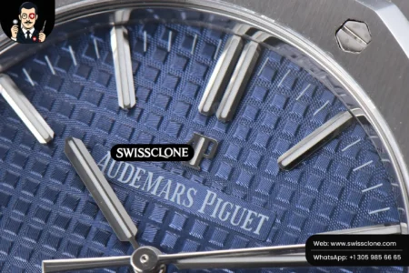 Audemars Piguet Royal Oak 15400 ORF 41mm Blue Textured Dial High Resolution View