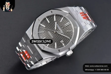 Audemars Piguet Royal Oak 15400 ORF 41mm Gray Textured Dial High Resolution View