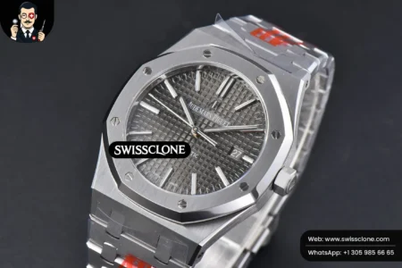 Audemars Piguet Royal Oak 15400 ORF 41mm Gray Textured Dial High Resolution View