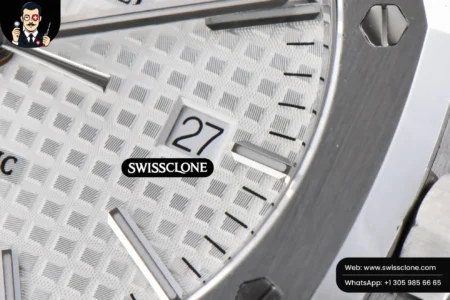 Audemars Piguet Royal Oak 15400 ORF 41mm White Textured Dial High Resolution View