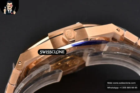 Audemars Piguet Royal Oak 15400 41mm White Textured Dial High Resolution View