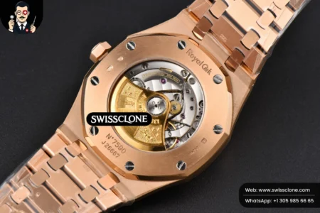 Audemars Piguet Royal Oak 15400 41mm White Textured Dial High Resolution View