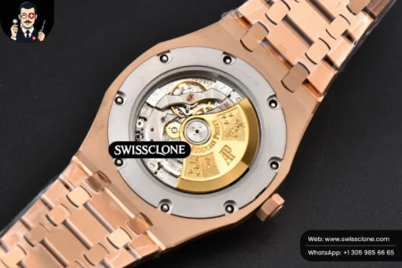 Audemars Piguet Royal Oak 15400 41mm White Textured Dial High Resolution View