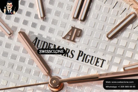Audemars Piguet Royal Oak 15400 41mm White Textured Dial High Resolution View