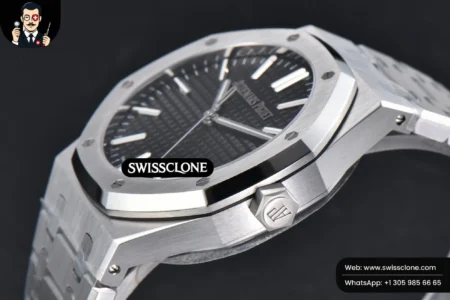 Audemars Piguet Royal Oak 15510 41mm ’50th Anniversary’ Black Dial High Resolution View