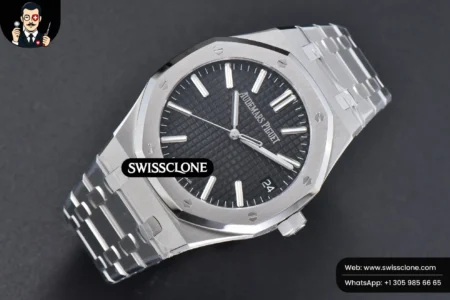 Audemars Piguet Royal Oak 15510 41mm ’50th Anniversary’ Black Dial High Resolution View