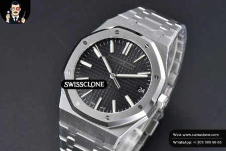 Audemars Piguet Royal Oak 15510 41mm ’50th Anniversary’ Black Dial High Resolution View