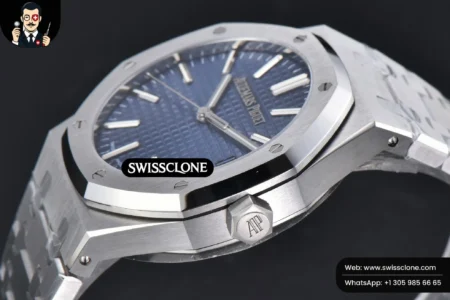 Audemars Piguet Royal Oak 15510 41mm ’50th Anniversary’ Blue Dial High Resolution View