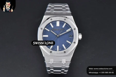 Audemars Piguet Royal Oak 15510 41mm ’50th Anniversary’ Blue Dial High Resolution View