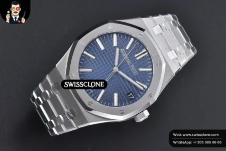 Audemars Piguet Royal Oak 15510 41mm ’50th Anniversary’ Blue Dial High Resolution View