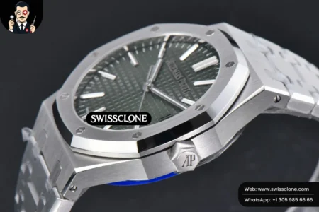 Audemars Piguet Royal Oak 15510 41mm ’50th Anniversary’ Green Dial High Resolution View