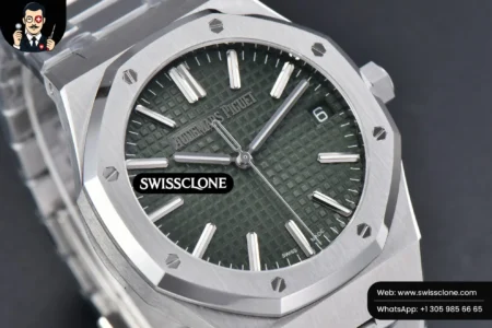 Audemars Piguet Royal Oak 15510 41mm ’50th Anniversary’ Green Dial High Resolution View