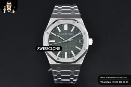 Audemars Piguet Royal Oak 15510 41mm ’50th Anniversary’ Green Dial High Resolution View