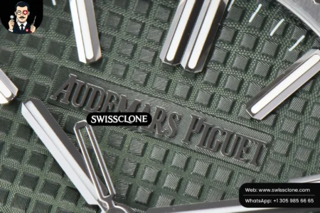 Audemars Piguet Royal Oak 15510 41mm ’50th Anniversary’ Green Dial High Resolution View