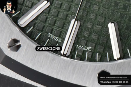 Audemars Piguet Royal Oak 15510 41mm ’50th Anniversary’ Green Dial High Resolution View