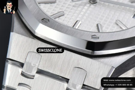 Audemars Piguet Royal Oak 15510 41mm ’50th Anniversary’ White Dial High Resolution View