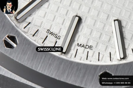 Audemars Piguet Royal Oak 15510 41mm ’50th Anniversary’ White Dial High Resolution View