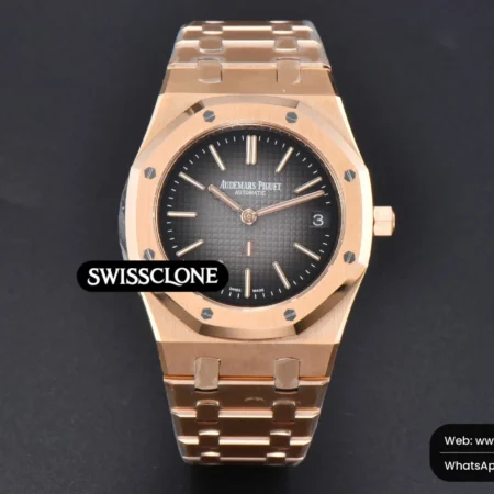 Audemars Piguet Royal Oak 39mm 16202 “50th Anniversary” Gray Textured Dial High Resolution View