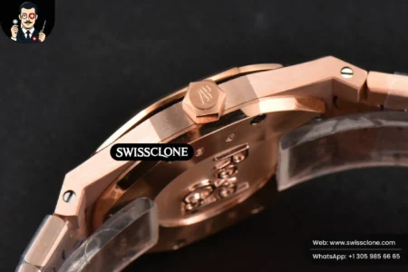 Audemars Piguet Royal Oak Ladies 33mm 8F Diamond White Dial Quartz High Resolution View