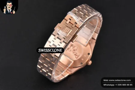 Audemars Piguet Royal Oak Ladies 33mm 8F Diamond White Dial Quartz High Resolution View
