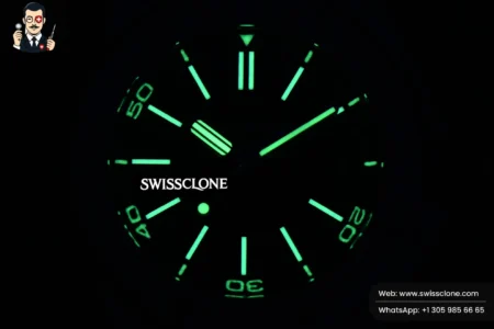 Audemars Piguet Royal Oak Offshore Diver 15703 42mm GF Black Dial Black Rubber High Resolution View