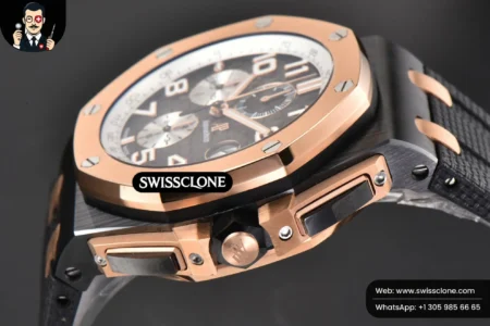 Audemars Piguet Royal Oak Offshore 26405 44mm RSF Gray Dial Silver Subdial Black Rubber High Resolution View