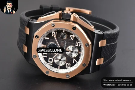 Audemars Piguet Royal Oak Offshore 26405 44mm RSF Gray Dial Silver Subdial Black Rubber High Resolution View