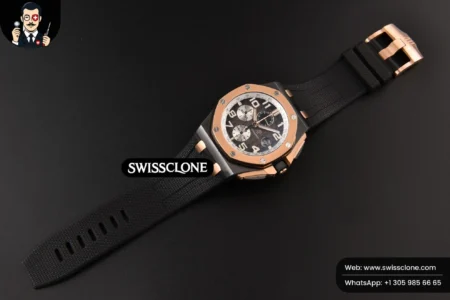 Audemars Piguet Royal Oak Offshore 26405 44mm RSF Gray Dial Silver Subdial Black Rubber High Resolution View