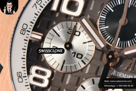 Audemars Piguet Royal Oak Offshore 26405 44mm RSF Gray Dial Silver Subdial Black Rubber High Resolution View