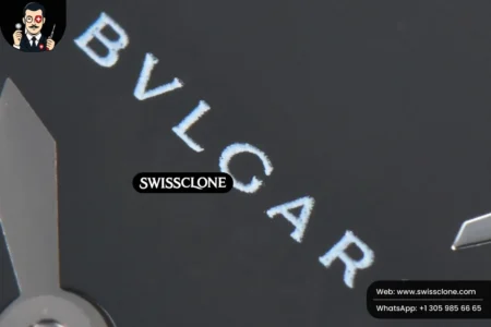 Rolex Bvlgari Serpenti Spiga 35mm Black Ceramic Black Dial Diamond Bezel Quartz High Resolution View