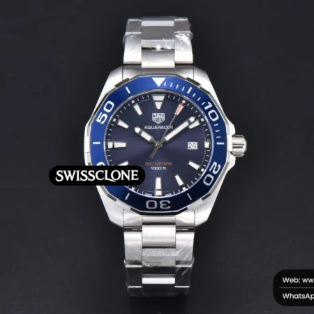 Tag Heuer Aquaracer 300M 41mm OF Purple Dial SW200 High Resolution View